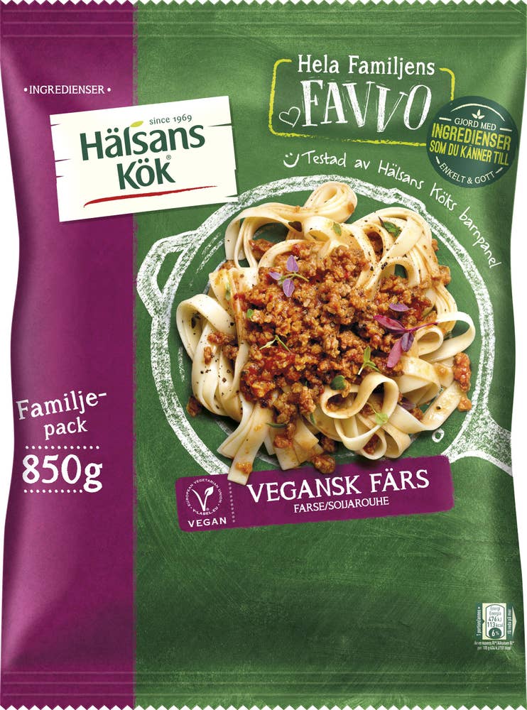 Hälsans Kök Sojafärs Fryst Hälsans Kök