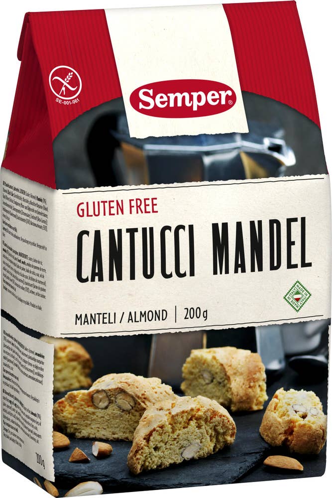 Semper Cantucci Mandel Glutenfri