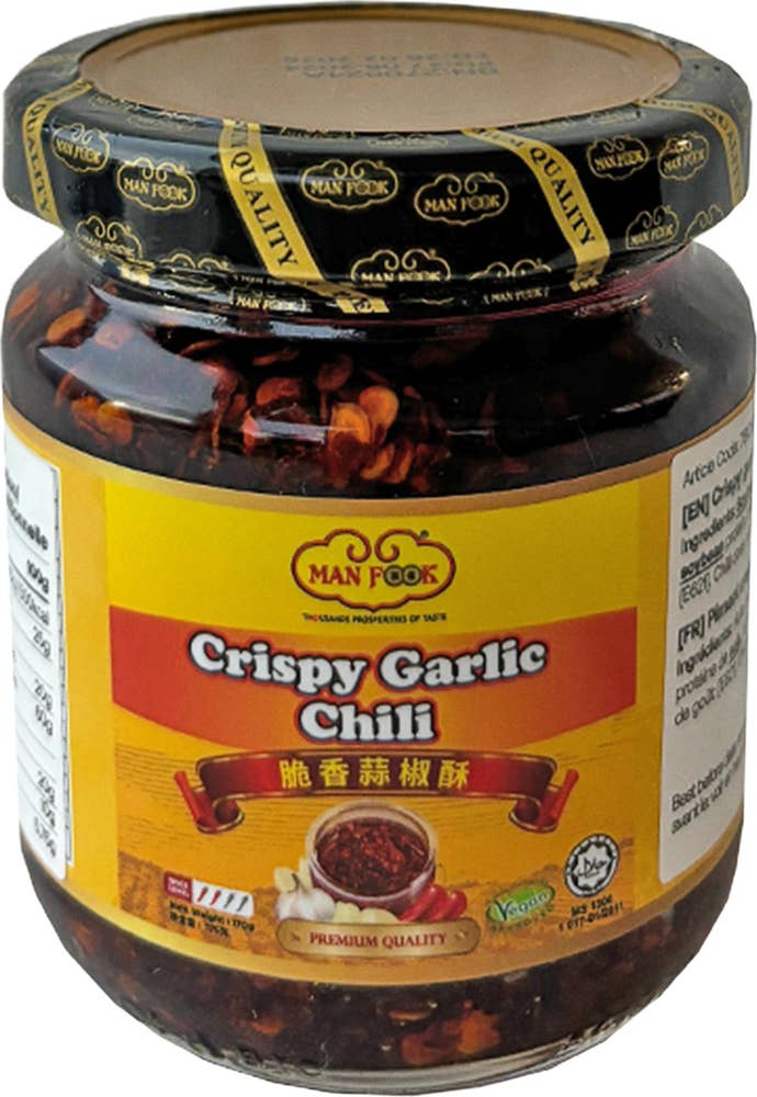 Man Fook Crispy Garlic Chili Oil