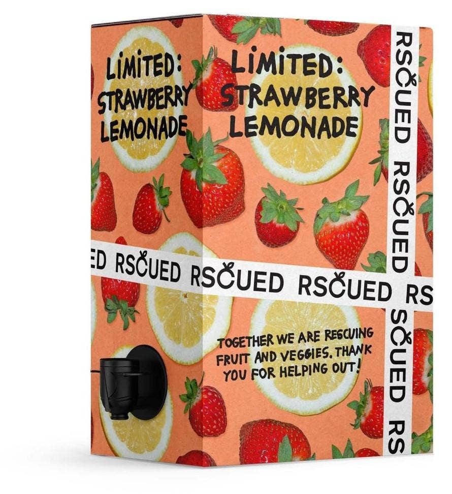RSCUED Lemonad Jordgubb Bag-in-Box