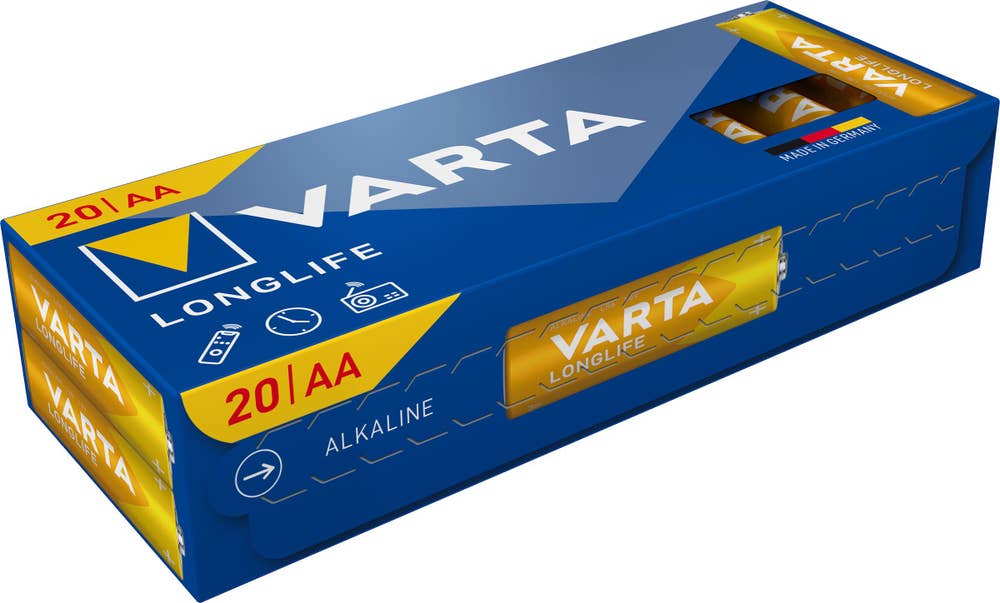 Varta Batteri Longlife AA Cube