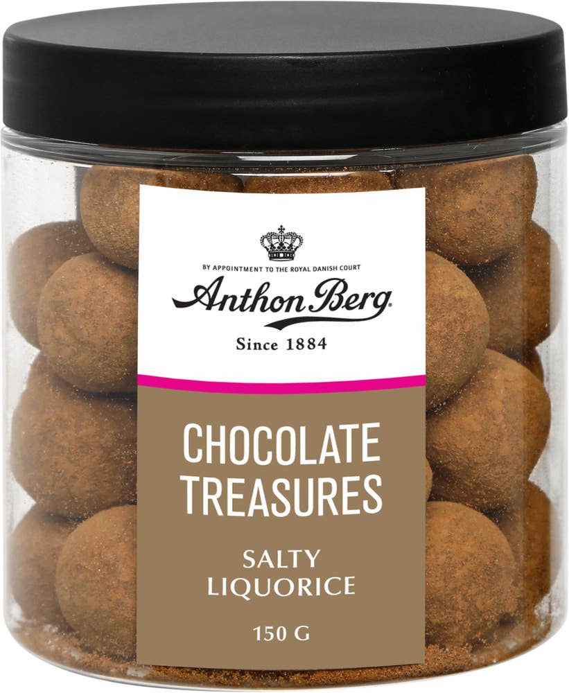 Anthon Berg Chokladdragéer Salt Lakrits