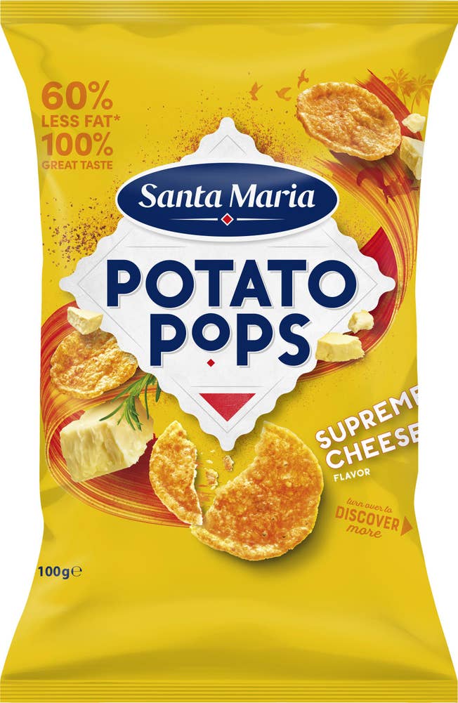 Santa Maria Chips Supreme Cheese 100g
