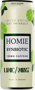 Homie Synbiotic Lime Mint Zero Sugar