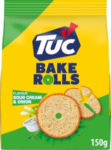 TUC Bake Rolls Sourcream & Onion