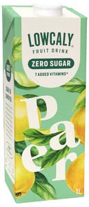 LOWCALY Fruktdryck Päron Sockerfri