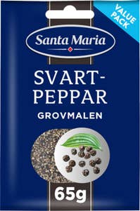 Santa Maria Svartpeppar Grovmalen