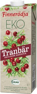 Finnerödja Tranbärsdryck EKO/KRAV