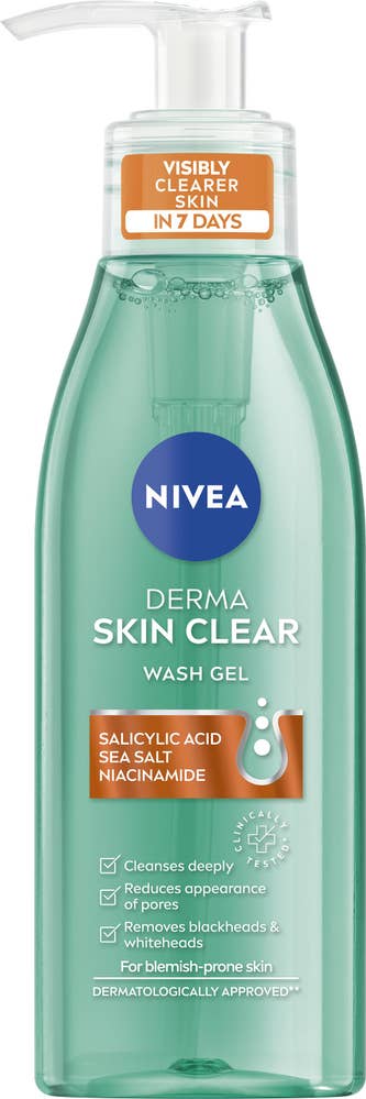 NIVEA Derma Skin Wash Gel