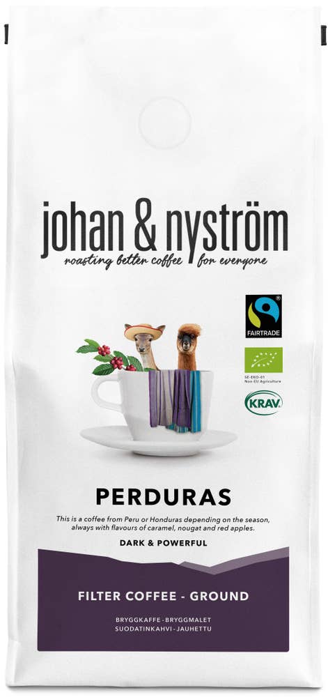 Kaffe Perduras Fairtrade KRAV