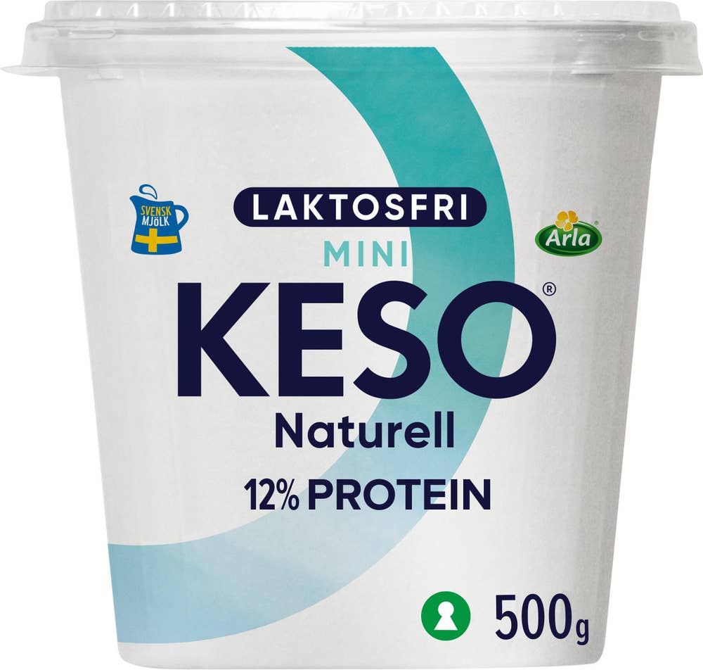 KESO® Cottage Cheese Naturell Mini 1,5% Laktosfri