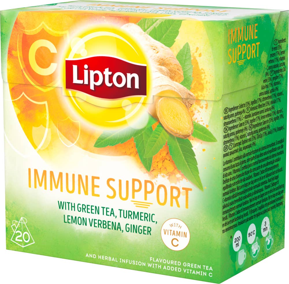 Lipton Grönt Te Immune Support 20-p Lipton