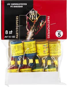 Party Pack Partypoppers