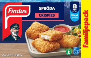 Findus Spröda Crispies Fryst MSC