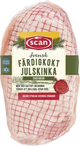 Scan Svensk Färdigkokt Julskinka EKO Viktspann 1,8kg - 2,6kg