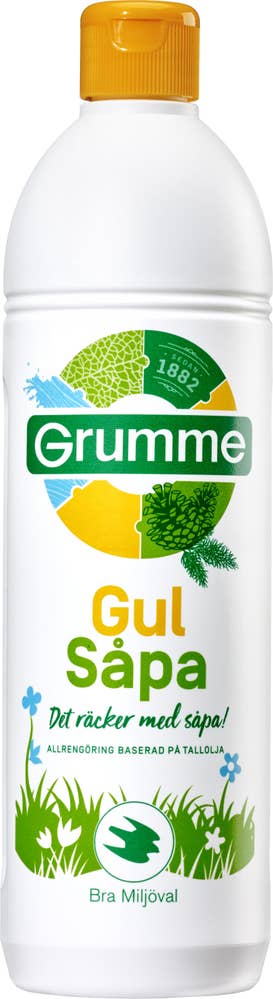 Grumme Såpa Gul Grumme