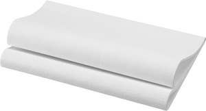 Duni Servett Vit D-Soft 40x40cm FSC