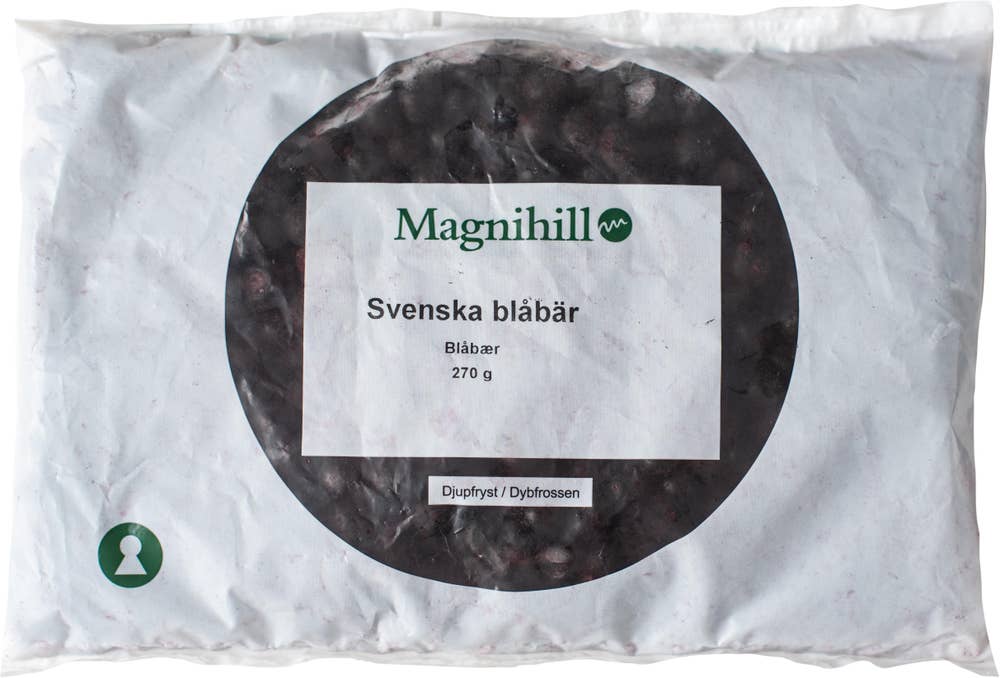 Blåbär Svenska Frysta