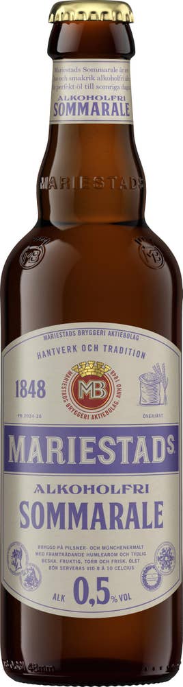 Mariestads Öl Sommarale Alkoholfri 0,5%