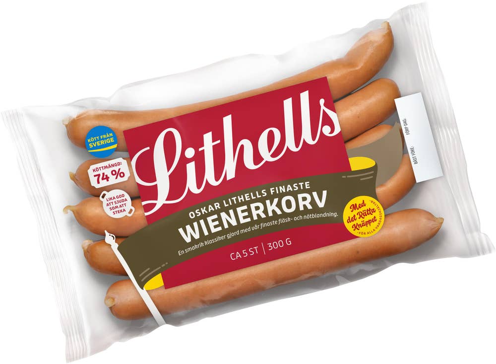 Lithells Finaste Wienerkorv Lithells