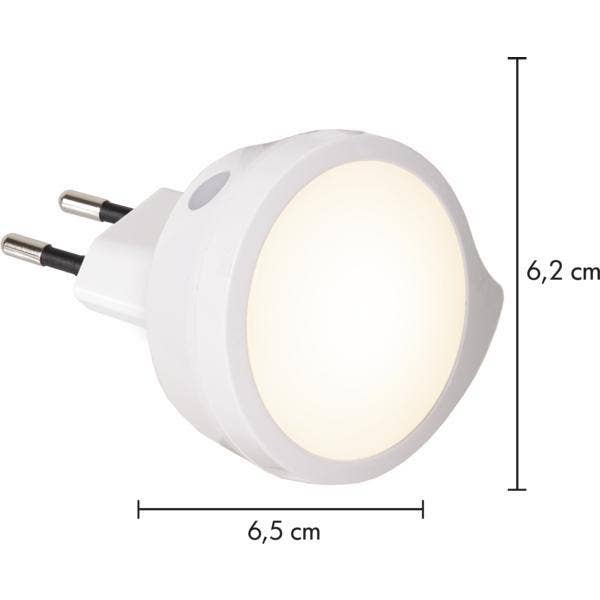 Star Trading Nattlampa LED Functional Vit