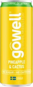 Gowell Funktionsdryck Ananas & Kaktus Sockerfri
