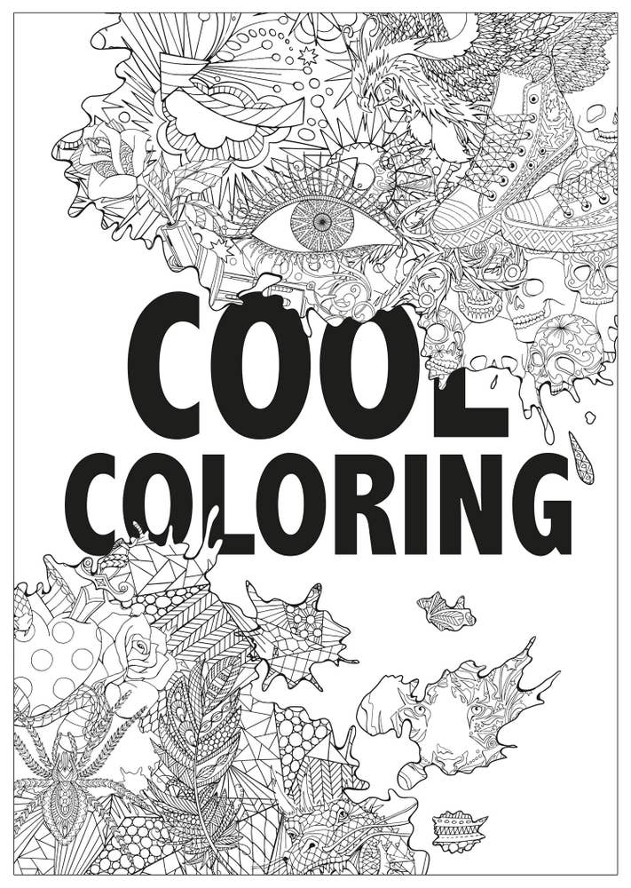 Panduro Målarbok Cool Coloring Panduro