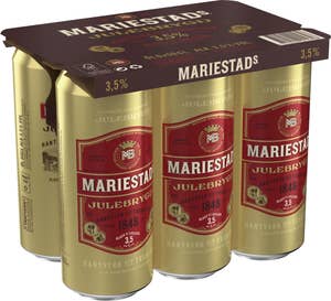 Mariestads Julebrygd 3,5% 6x50cl