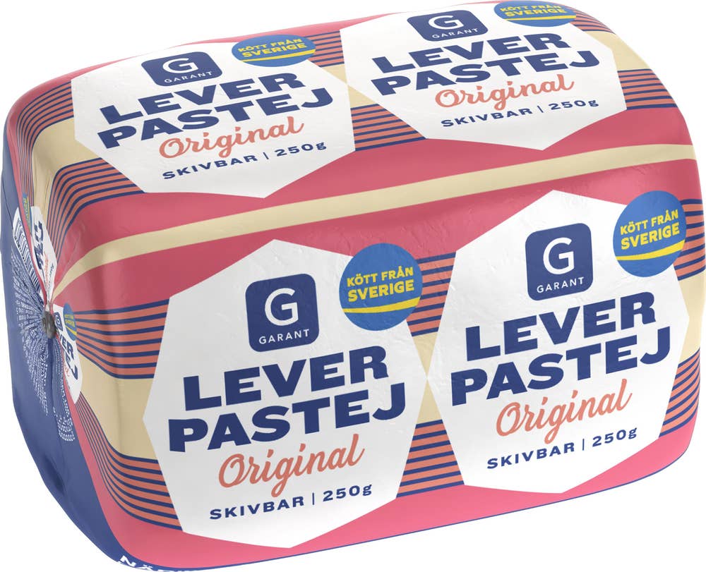 Ej sorterad Leverpastej Skivbar Garant