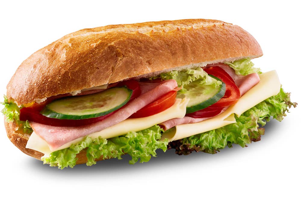 Bake My Day Baguette Ost & Skinka