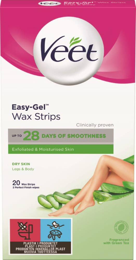 Veet Cold Wax Strips Torr Hud 20-p Veet