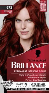 Brillance Hårfärg 872 Intensiv Red