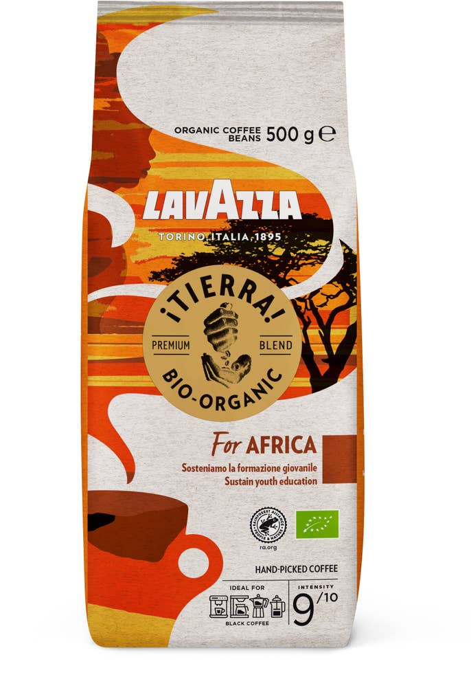 Lavazza Tierra For Africa Hela Kaffebönor EKO