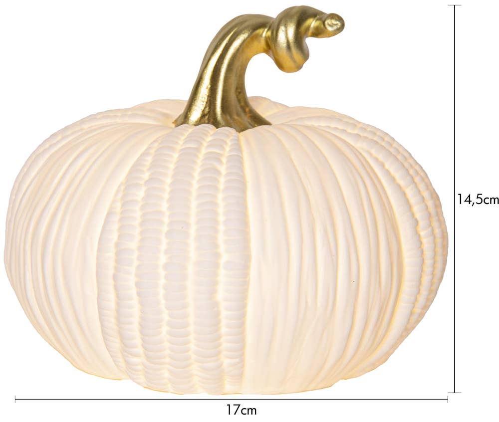 Star Trading Bordsdekoration Pumpkin 15cm
