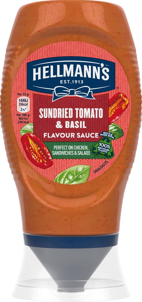 Hellmann's Sås Soltorkade Tomater & Basilika 250ml Hellmann's