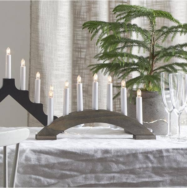 Star Trading Ljusstake Bea Brun