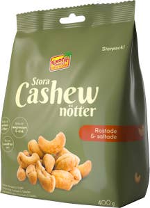 Exotic Snacks Cashewnötter Rostade & Saltade
