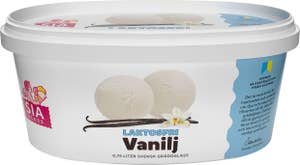 SIA Glass Gräddglass Vanilj Laktosfri