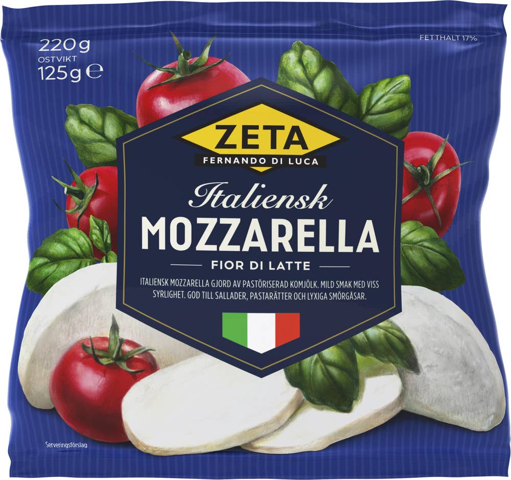 Zeta Mozzarella Italiensk