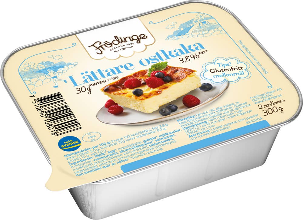 Frödinge Lätt Ostkaka Glutenfri