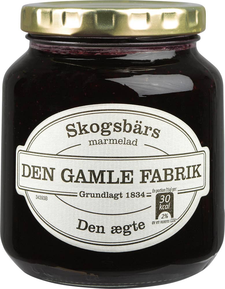 Ej sorterad Skogsbärsmarmelad Den Gamle