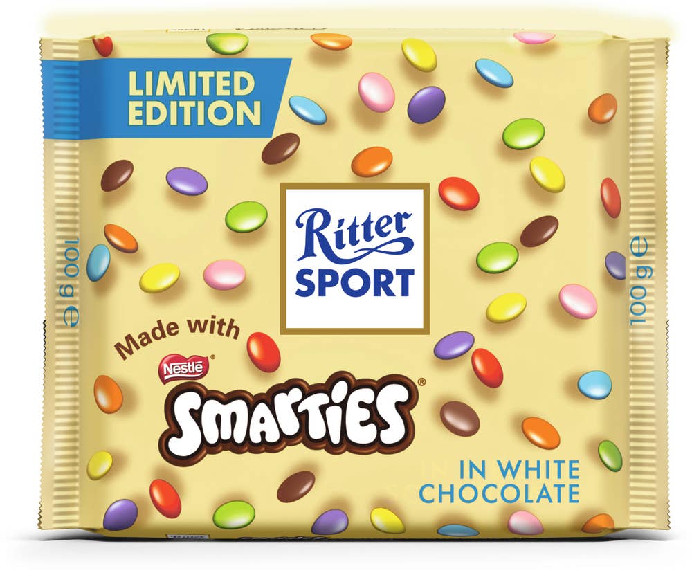 Ritter Sport Vitchoklad Smarties