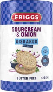 Friggs Riskakor Sourcream & Onion