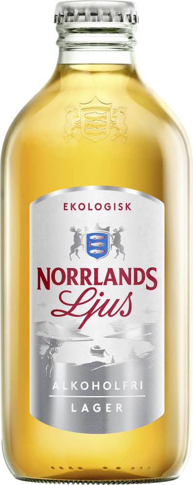 Norrlands Guld Öl Lager Alkoholfri 0,5% EKO 33cl Norrlands Guld