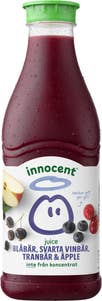 Innocent Juice Blåbär & Svartvinbär