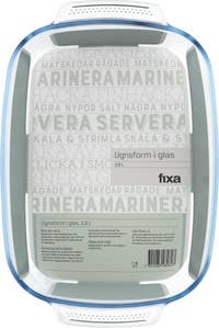 Fixa Ugnsform Glas 3,8L