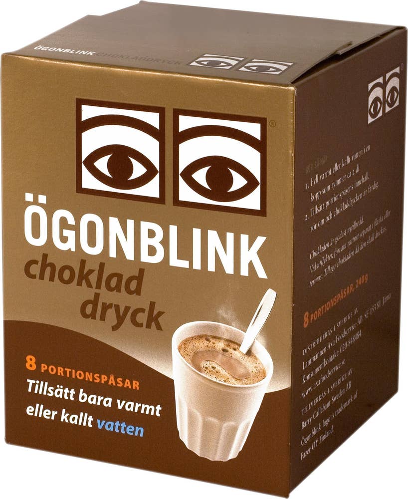 Ögonblink Chokladdryck 8x30g Ögonblink