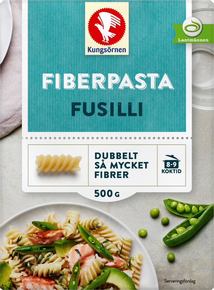 Kungsörnen Fiberpasta Fusilli