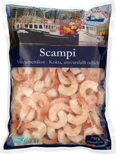 Polar Seafood Scampi Kokta Fryst ASC