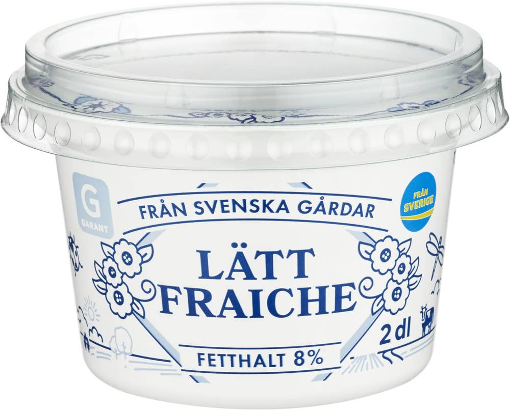 Garant Lätt Crème Fraiche 8%